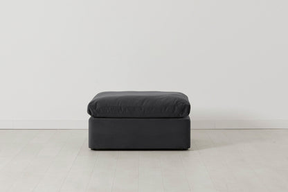 Model 13 Ottoman, Charcoal