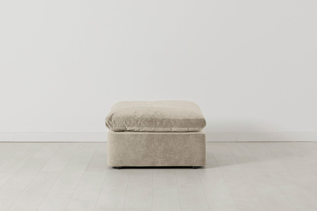Model 13 Ottoman, Flax