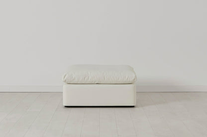 Model 13 Ottoman, White