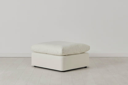 Model 13 Ottoman, White