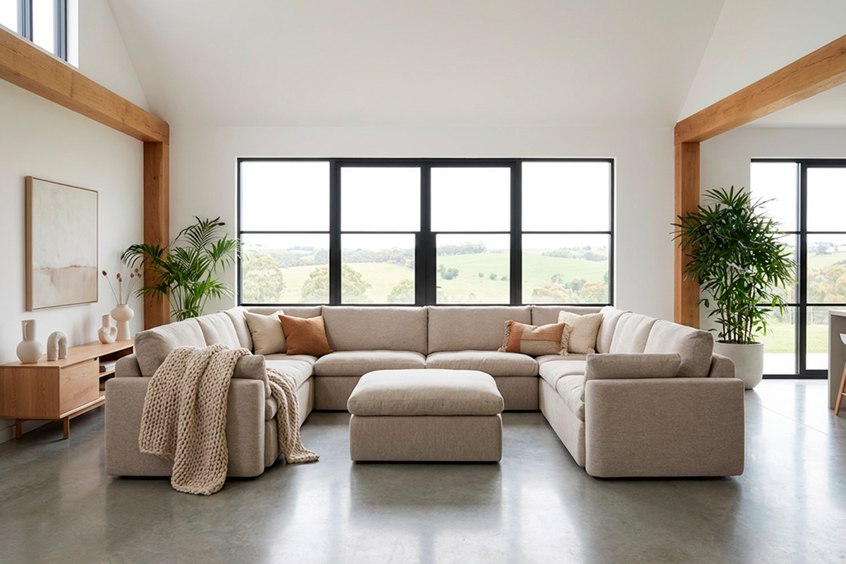 Model 13 U Shaped Sofa