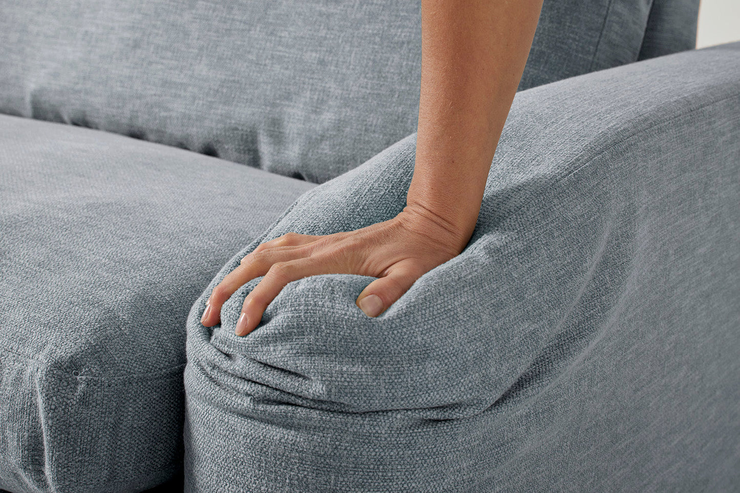 Model 13 2-Seater Sofa, Seaglass