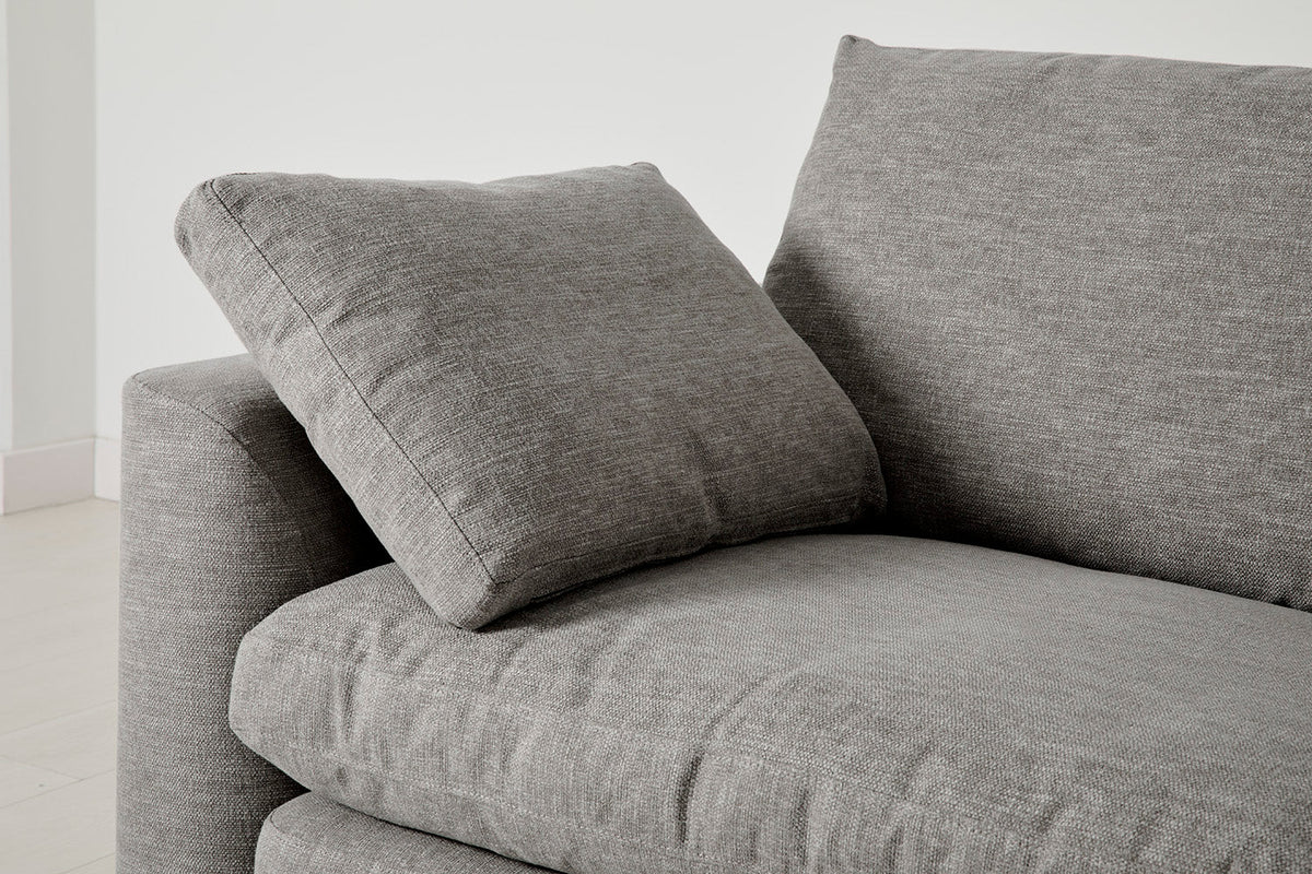 Model 13 2-Seater Right Chaise Sofa, Shadow