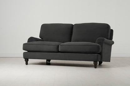 Model 15 2 Seater Sofa, Charcoal