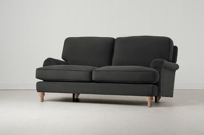 Model 15 2 Seater Sofa, Oak / Charcoal
