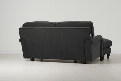 Model 15 2 Seater Sofa, Charcoal