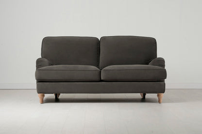 Model 15 2 Seater Sofa, Oak / Elephant