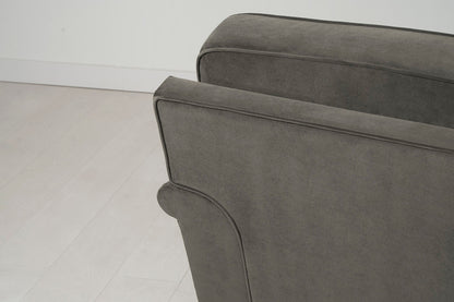 Model 15 2 Seater Sofa, Oak / Elephant