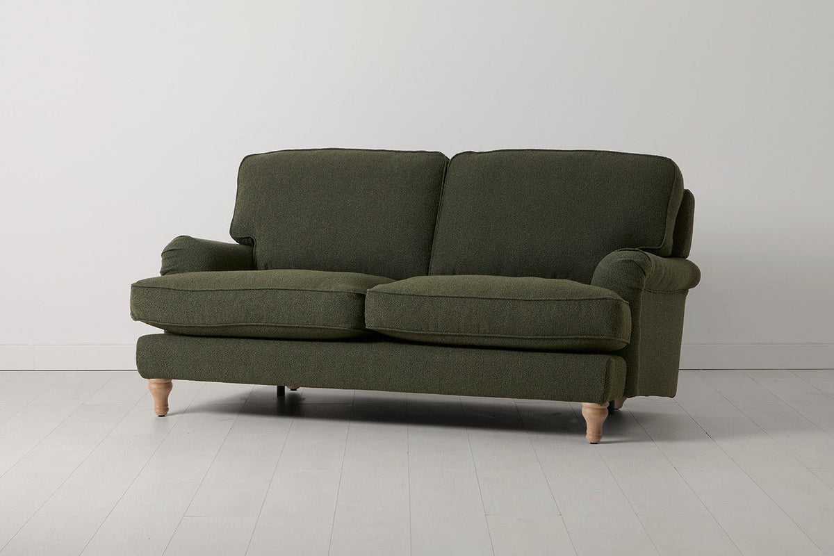 Model 15 2 Seater Sofa, Oak / Fern