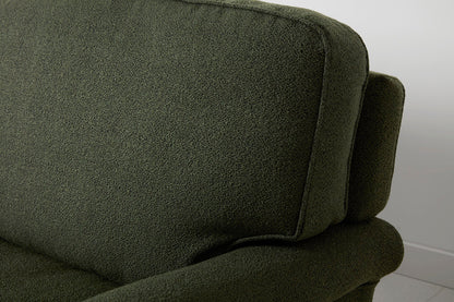 Model 15 3 Seater Sofa with Ottoman, Oak / Fern