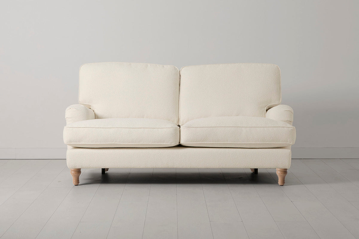 Model 15 2 Seater Sofa, Oak / Ivory