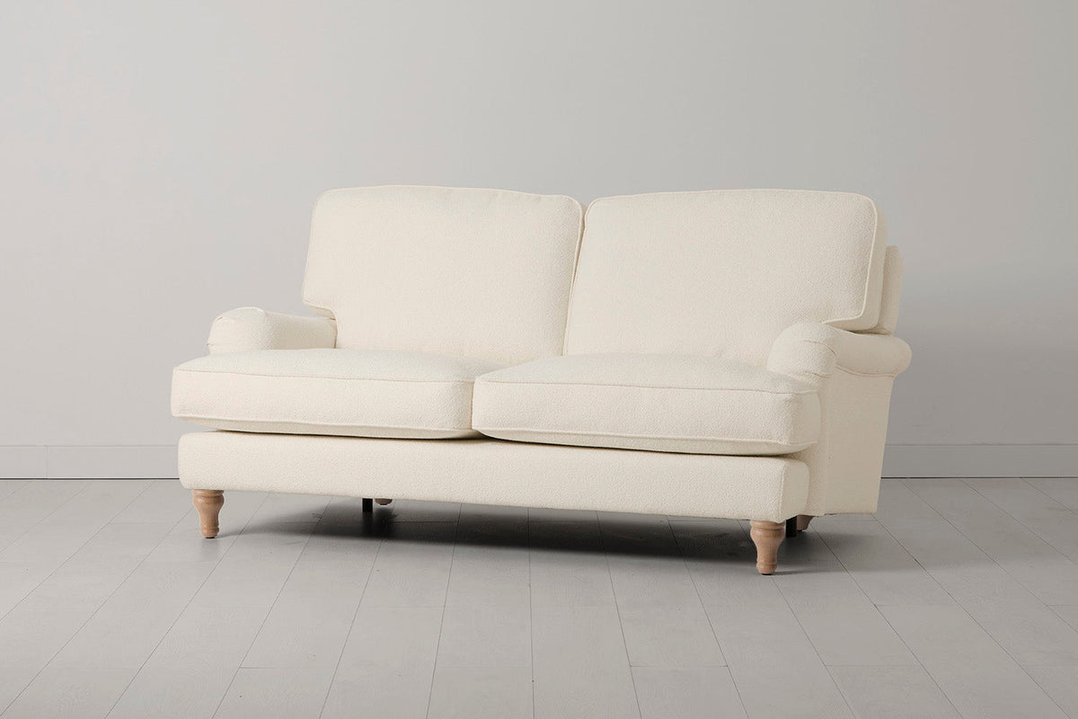 Model 15 2 Seater Sofa, Oak / Ivory