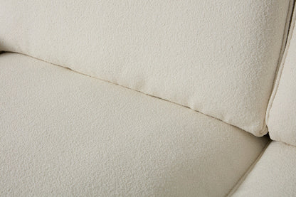 Model 15 2 Seater Sofa, Oak / Ivory