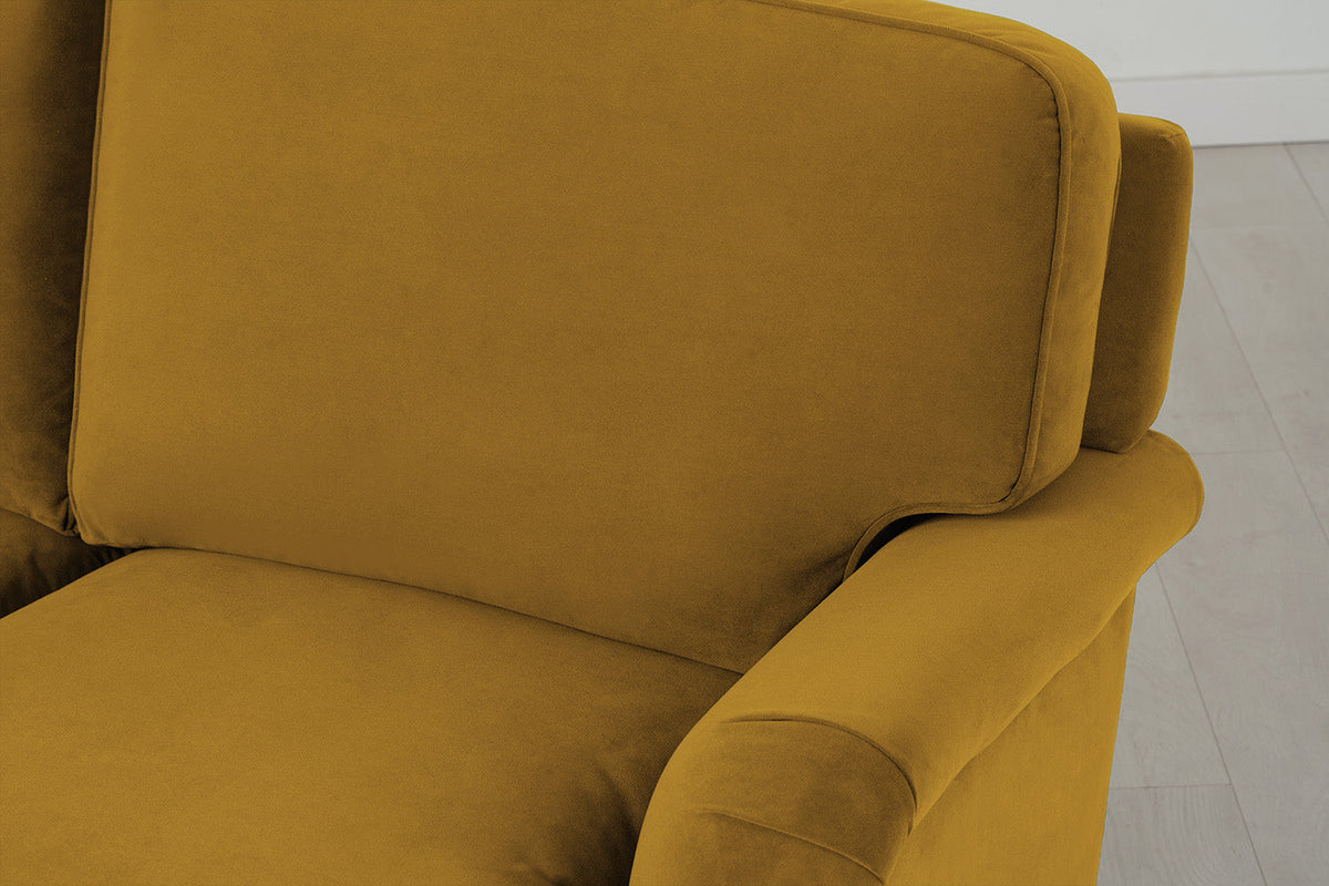 Model 15 2 Seater Sofa, Mustard