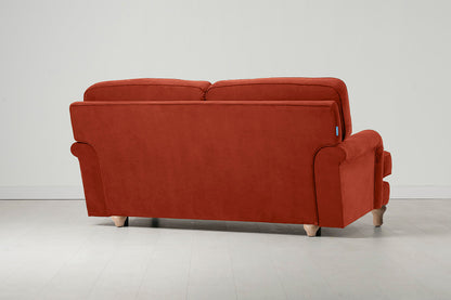 Model 15 2 Seater Sofa, Oak / Paprika