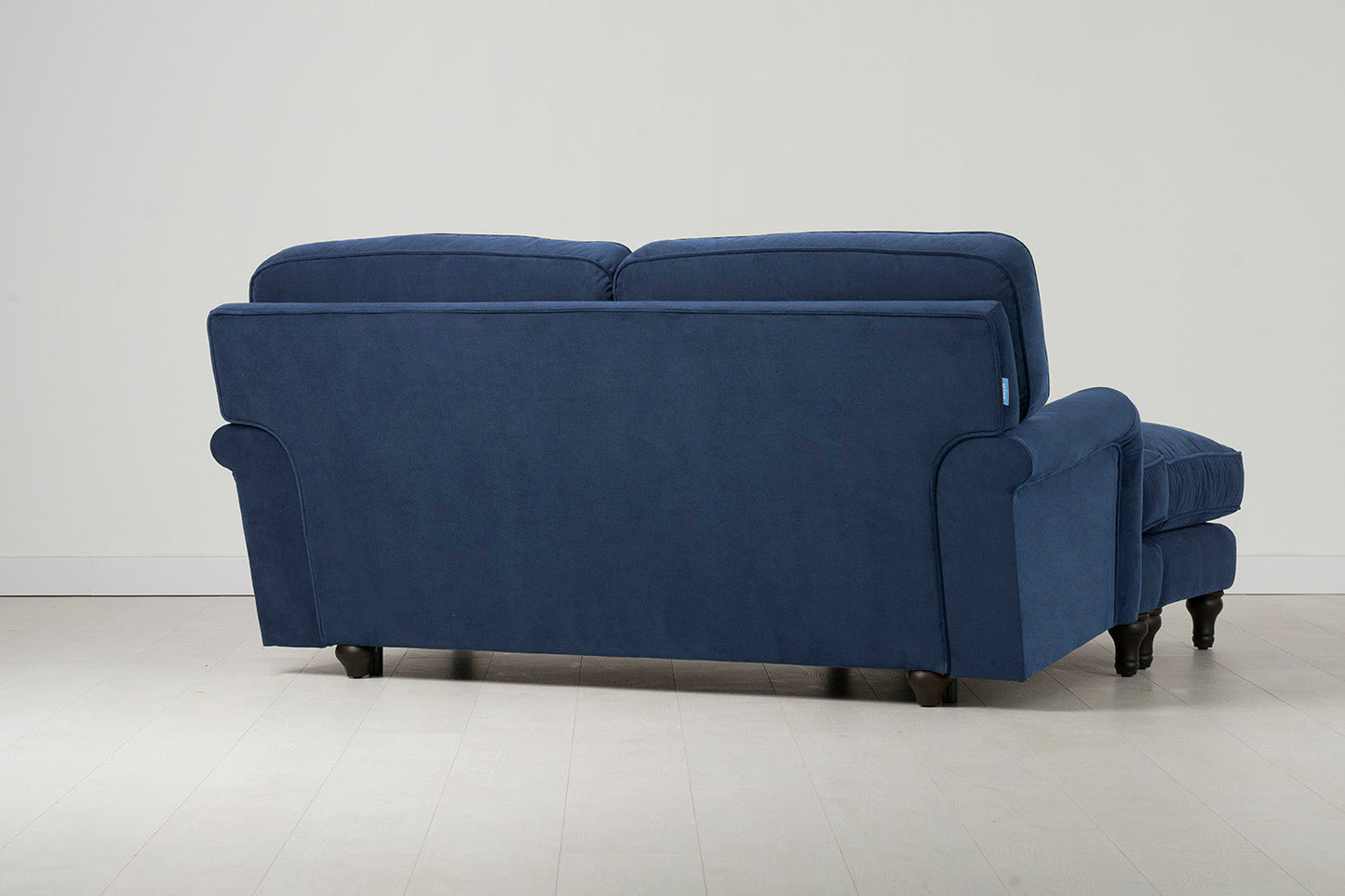 Model 15 2 Seater Sofa with Ottoman, Teal