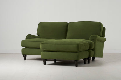 Model 15 2 Seater Sofa with Ottoman, Vine