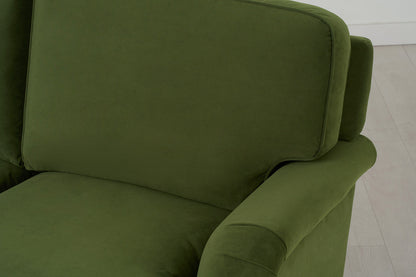 Model 15 2 Seater Sofa with Ottoman, Oak / Vine