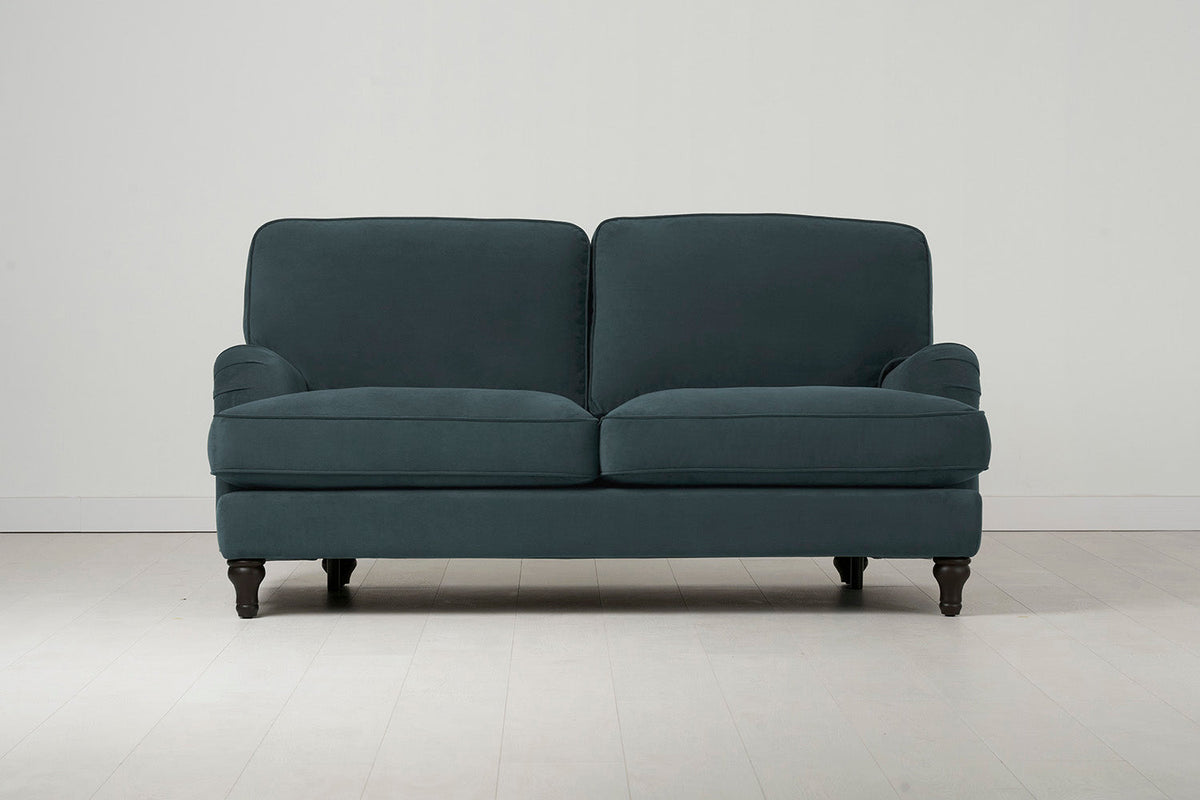 Model 15 2 Seater Sofa, Petrol