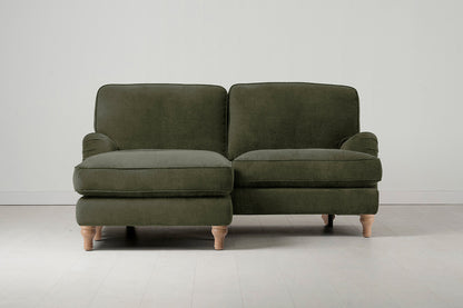 Model 15 2 Seater Sofa with Ottoman, Oak / Pine