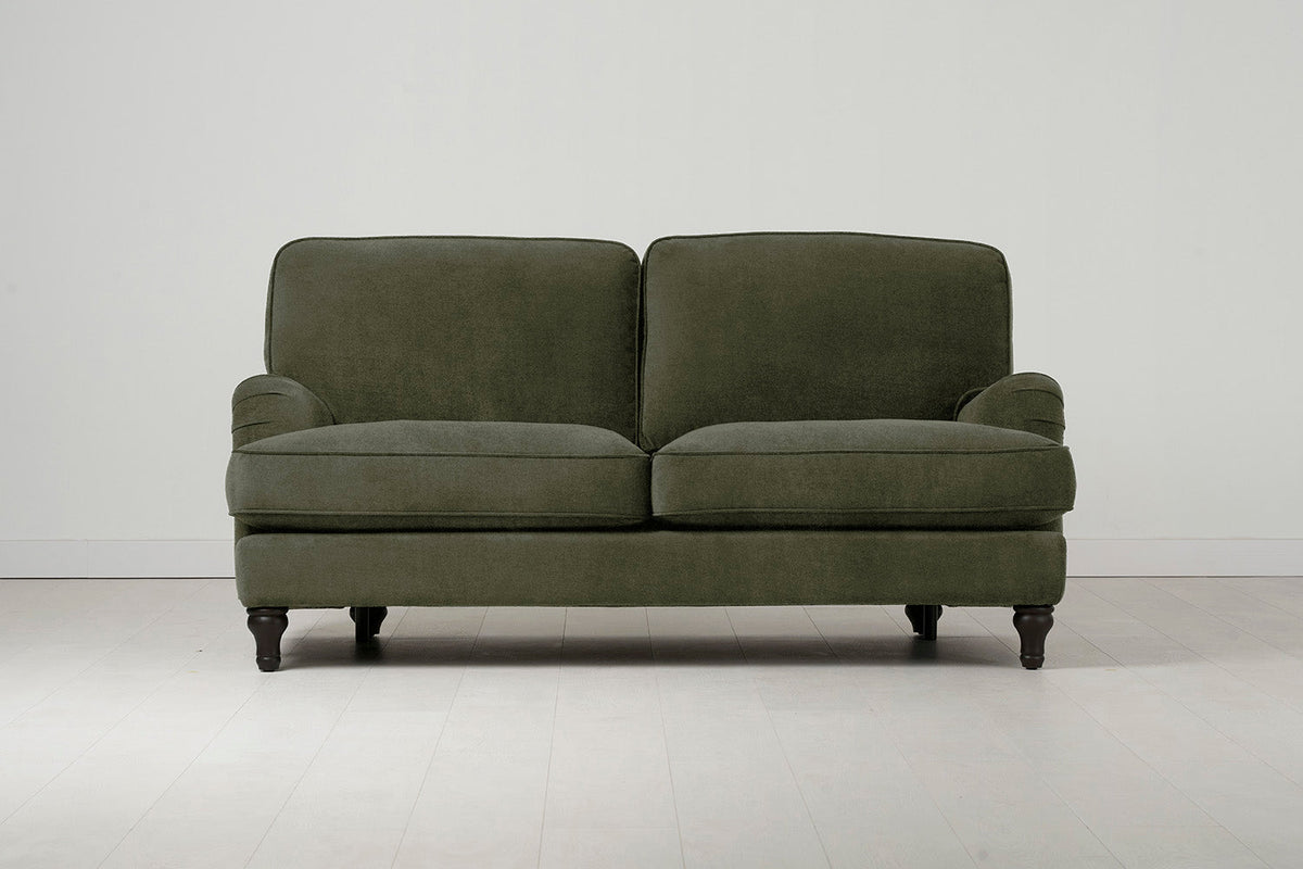 Model 15 2 Seater Sofa with Ottoman, Pine