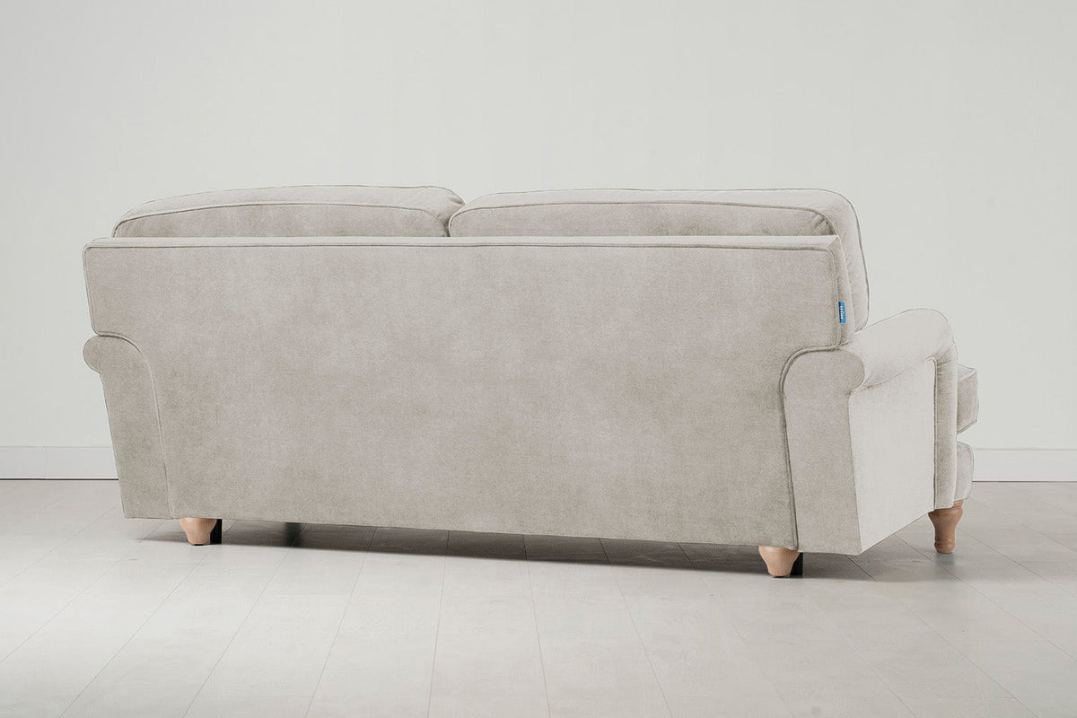 Model 15 3 Seater Sofa, Oak / Chalk