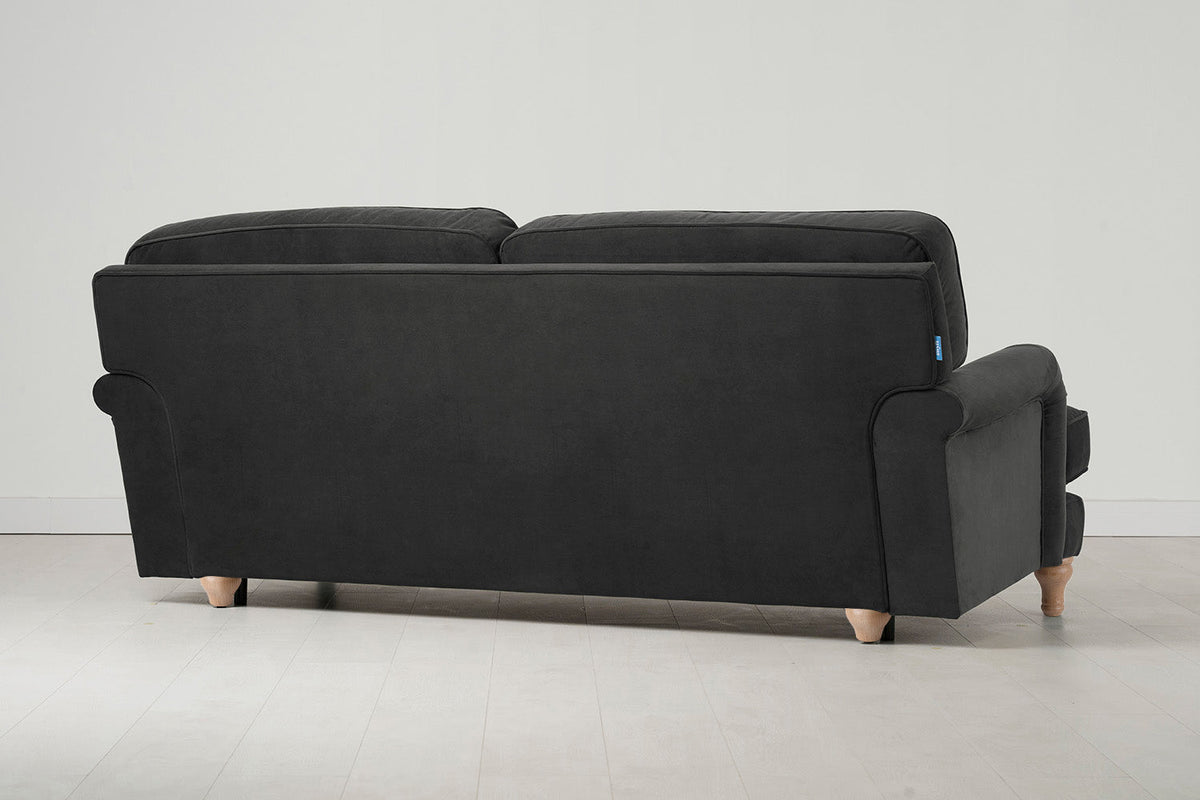 Model 15 3 Seater Sofa, Oak / Charcoal