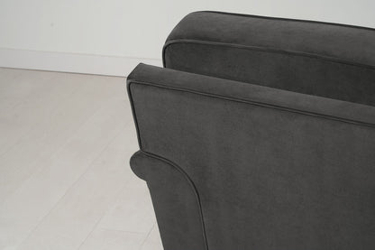 Model 15 3 Seater Sofa, Charcoal