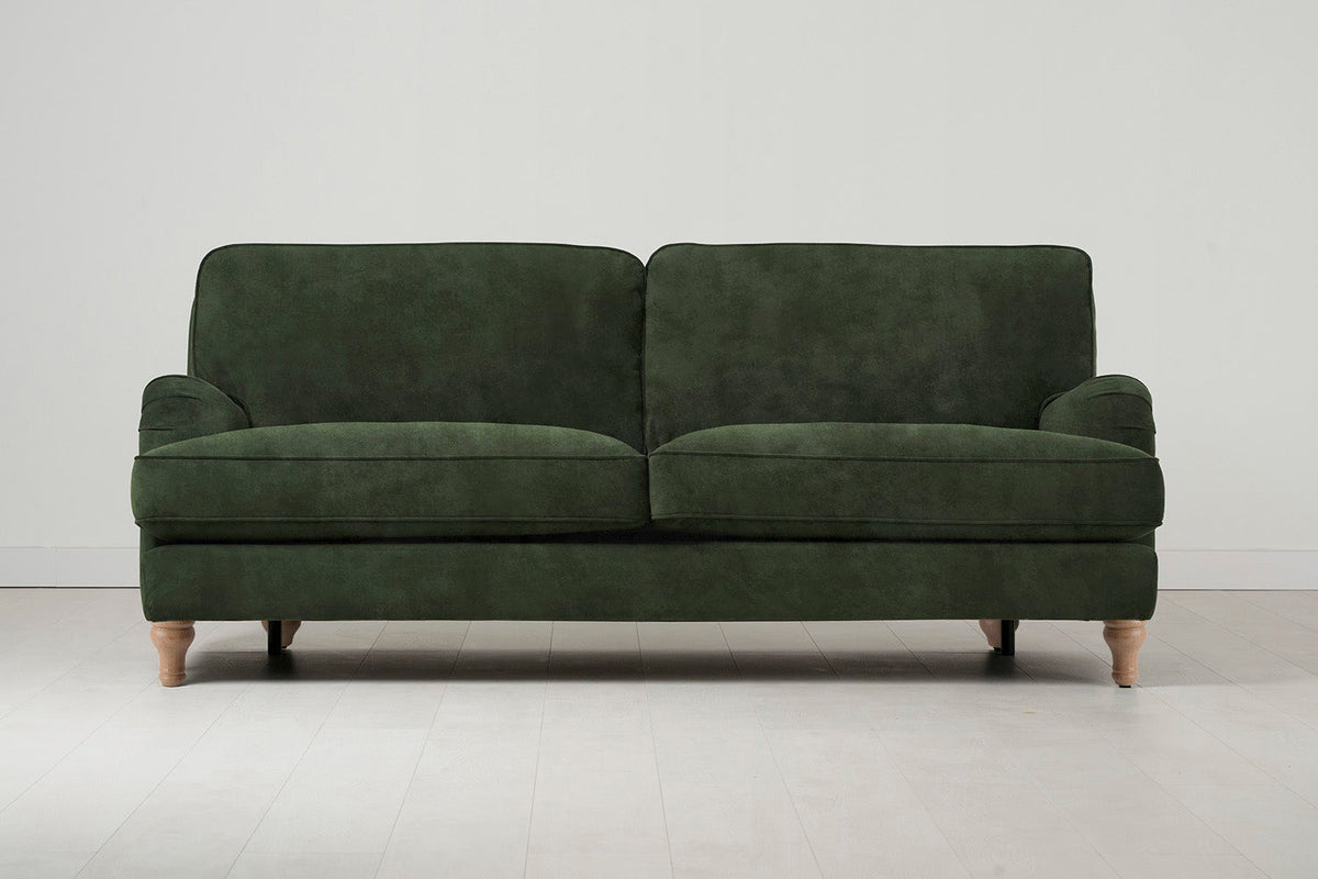 Model 15 3 Seater Sofa, Oak / Conifer