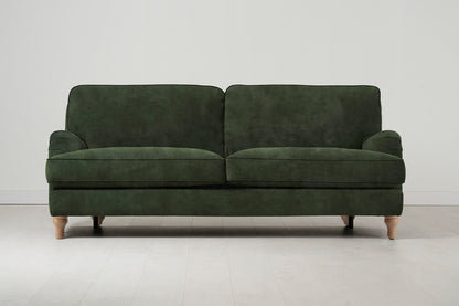 Model 15 3 Seater Sofa, Oak / Conifer