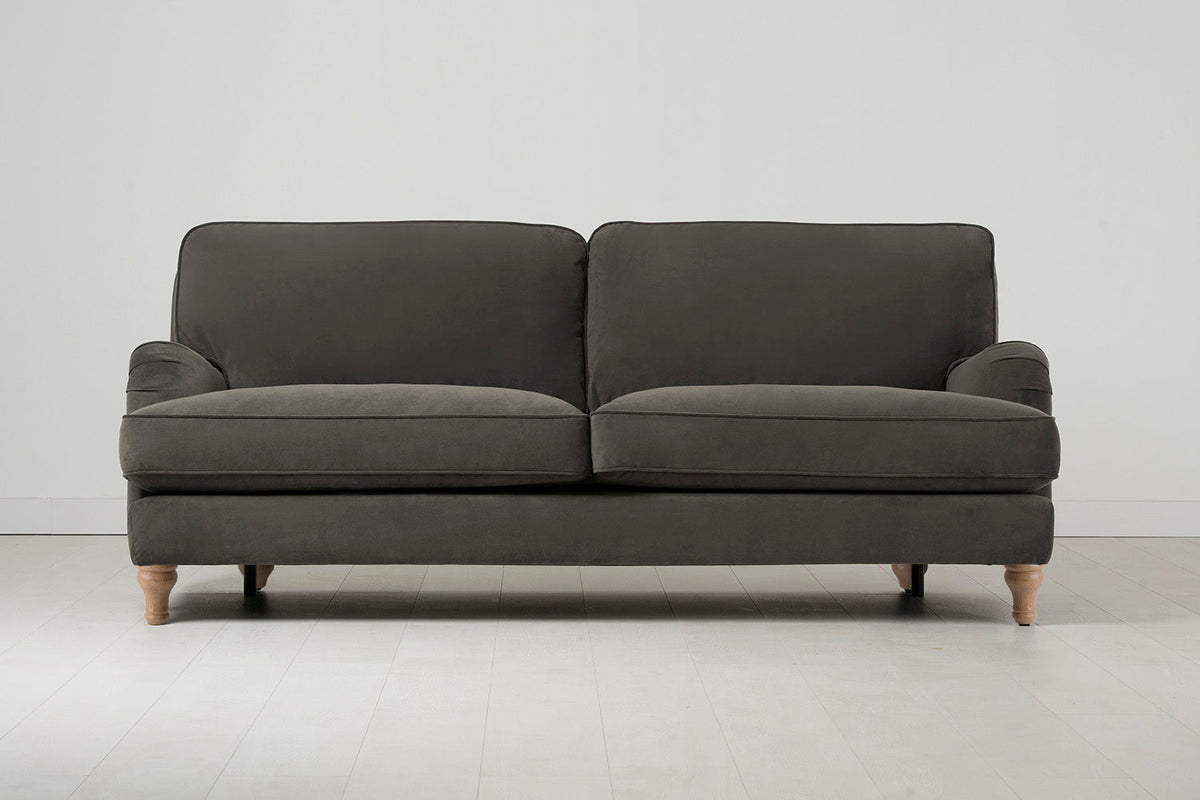 Model 15 3 Seater Sofa, Oak / Elephant