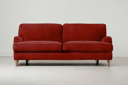 Model 15 3 Seater Sofa, Oak / Harissa