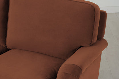 Model 15 3 Seater Sofa with Ottoman, Oak / Umber
