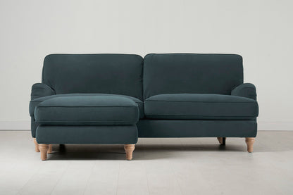 Model 15 3 Seater Sofa, Oak / Petrol
