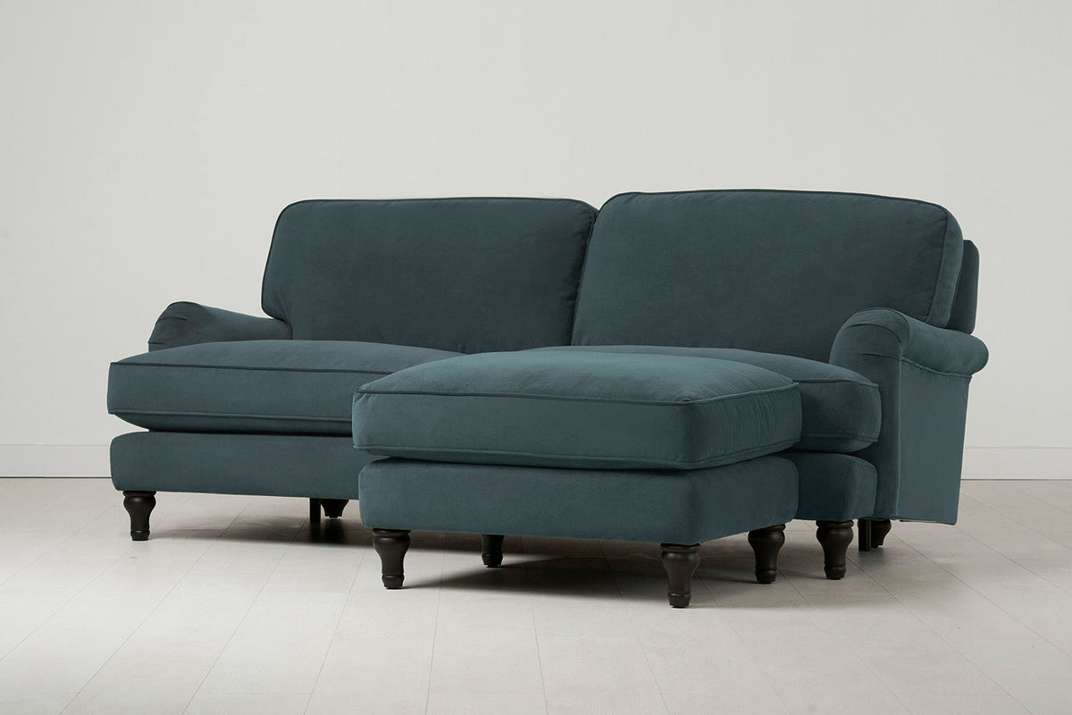 Model 15 3 Seater Sofa, Petrol