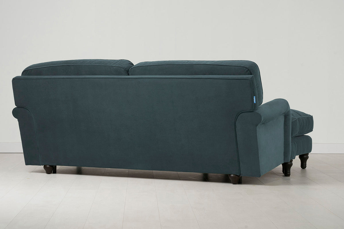 Model 15 3 Seater Sofa, Petrol
