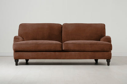 Model 15 3 Seater Sofa, Russet