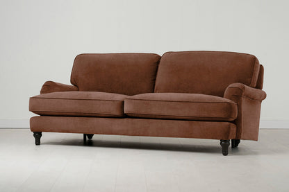 Model 15 3 Seater Sofa, Russet