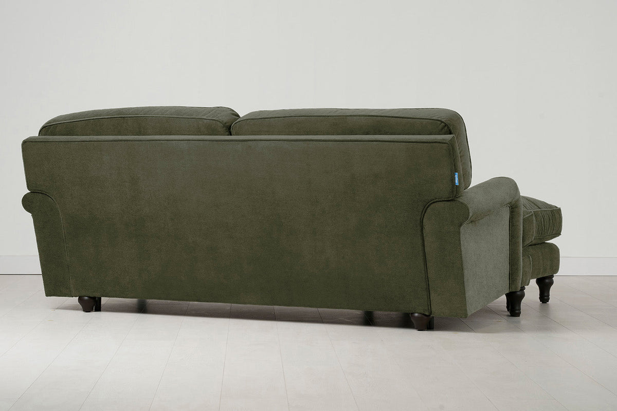 Model 15 3 Seater Sofa with Ottoman, Pine