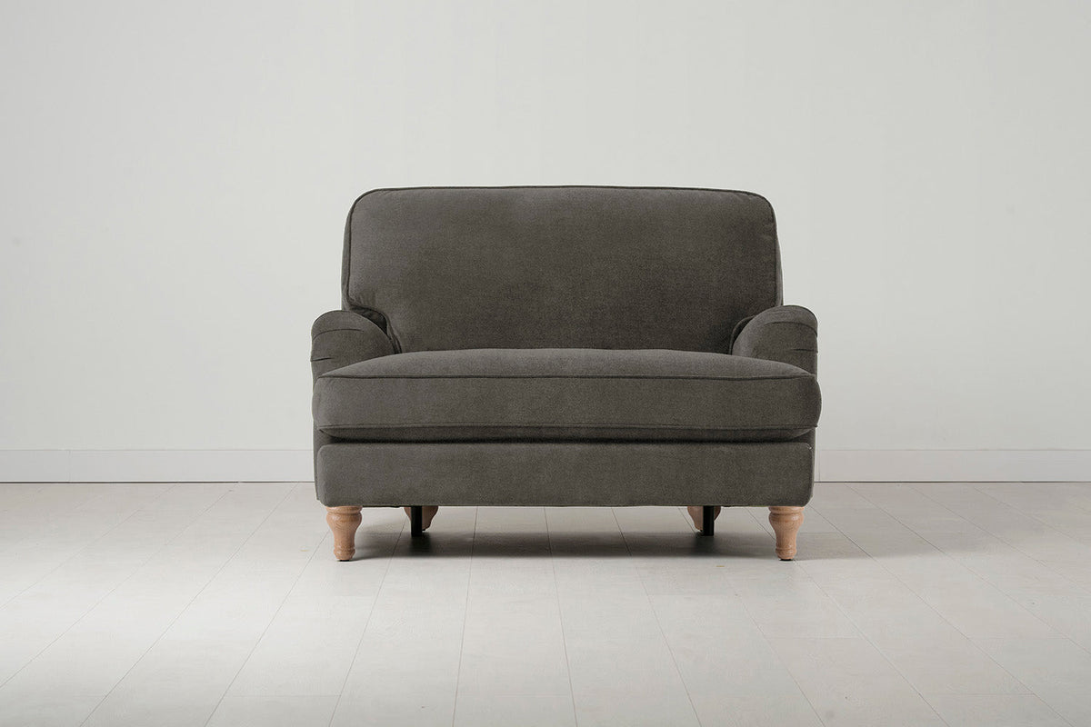 Model 15 Chaise Longue, Oak / Mink
