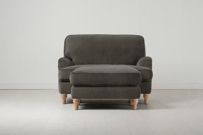 Model 15 Chaise Longue, Oak / Mink