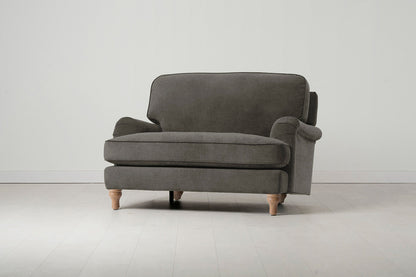 Model 15 Chaise Longue, Oak / Mink