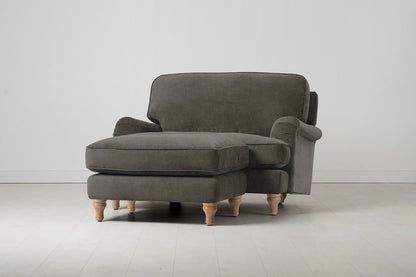 Model 15 Chaise Longue, Oak / Mink