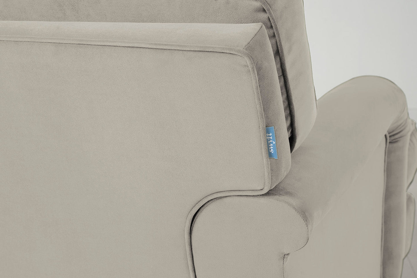 Model 15 Loveseat, Bone