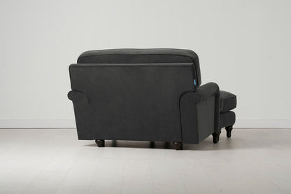 Model 15 Chaise Longue, Charcoal