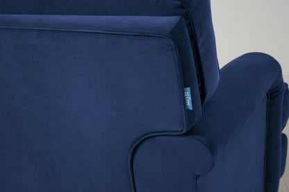 Model 15 Loveseat, Indigo