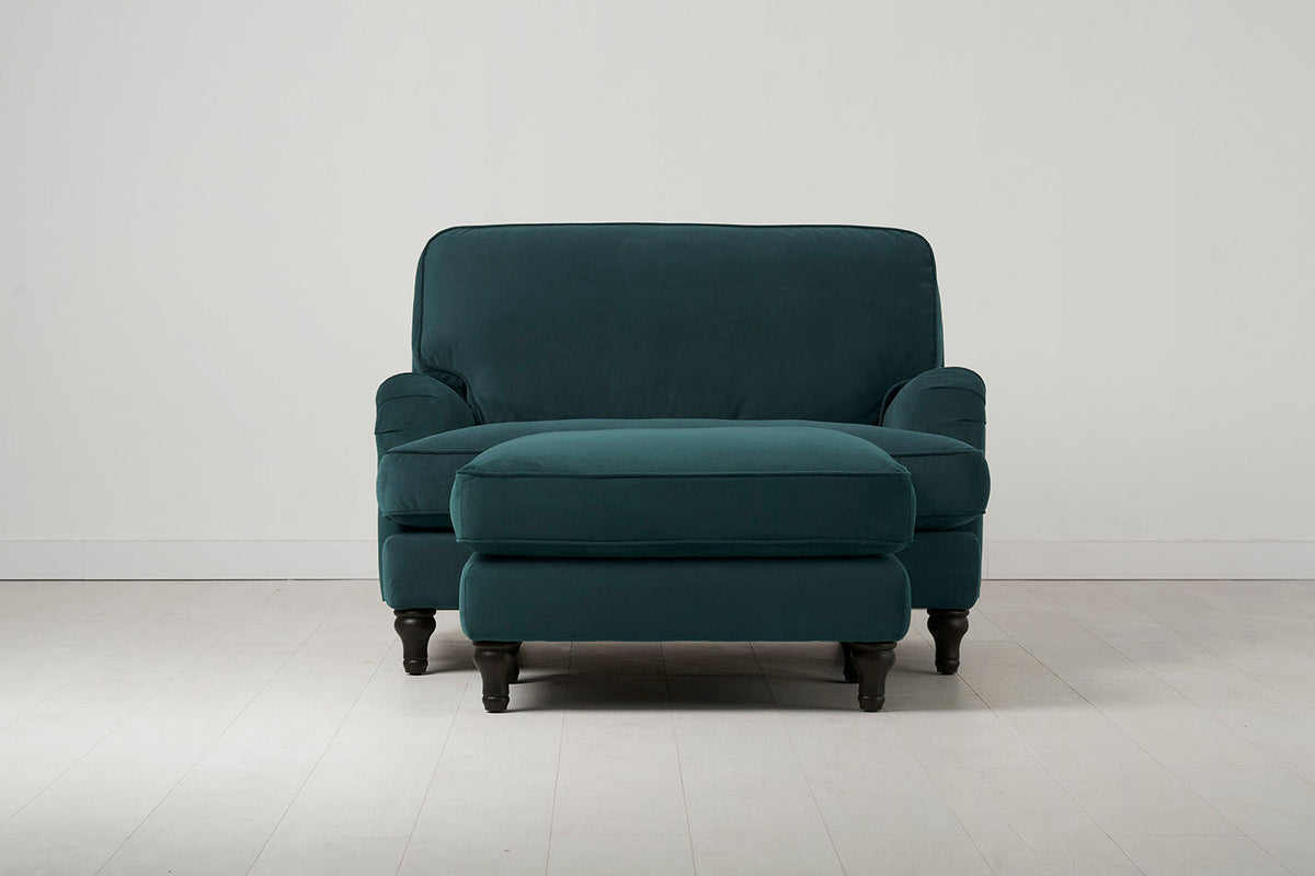 Model 15 Chaise Longue, Kingfisher