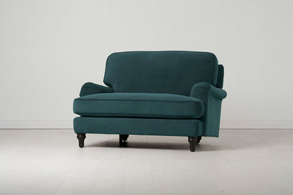 Model 15 Loveseat, Kingfisher