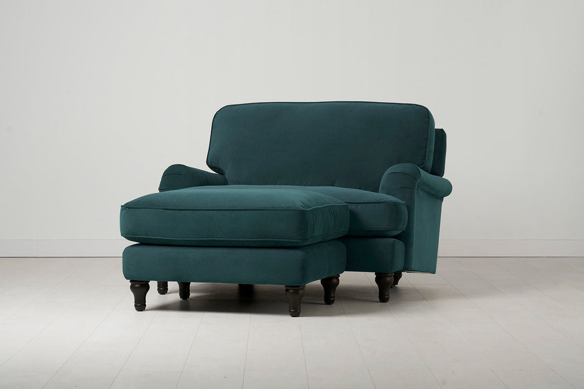 Model 15 Chaise Longue, Kingfisher