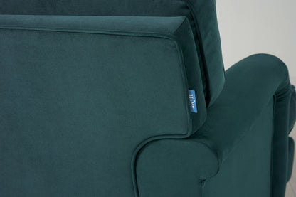 Model 15 Loveseat, Kingfisher